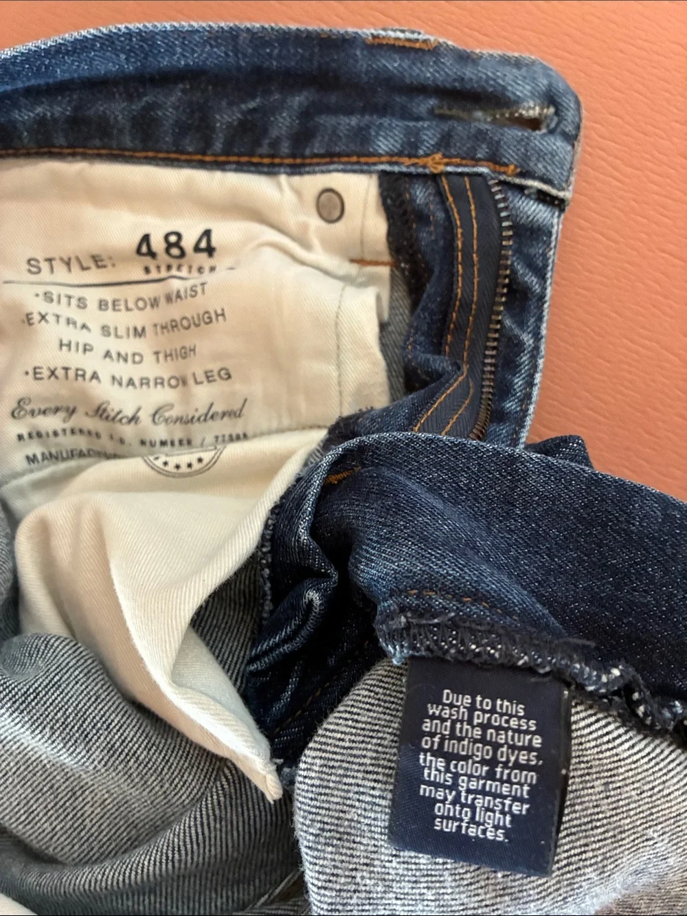 J. Crew Men's Slim Straight Jeans in Dark Blue 30x30 style 484